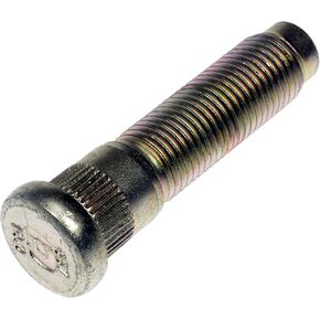 Dorman 610-637 Rear M14-1.50 Serrated Wheel Stud - 15.75mm Knurl, 65mm Length Compatible with Select Jeep Models, Pack of 10