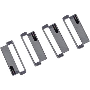4pcs Connector Accessory Stainless Steel Watches Band Connector Clasp Connector for Jewelry Connector