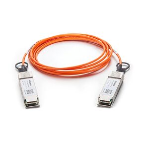 10G SFP+ AOC Cable - 10GbE SFP+ to SFP+ Active Optical Fiber Cable, OM3 MMF Direct-Attach Fiber Assemblies with SFP+ connectors for Ubiquiti UniFi UACC-AOC-SFP10-20M, 20-Meter