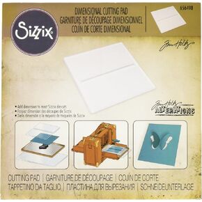 Sizzix Dimensional Cutting Pad by Tim Holtz-6"X6", Multicolor, Model:656498