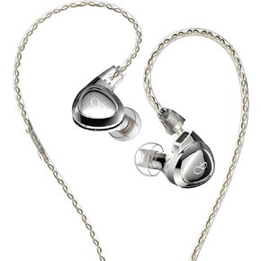 SHANLING SONO Headphones Wired Earbuds,Hi-Res 2DD+1BA IEMs,Triple Dynamic Hybrid Lossless Earphones,2 pin 0.78mm,3.5mm Plug,Two Pair Replaceable Tunning Nozzles