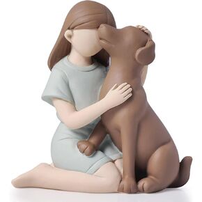 Dog Memorial Gifts for Loss of Dog Lovers Gifts for Women, Dog Statue Pet Memorial Gifts for Dogs Loss of Dog Sympathy Gift Dog Remembrance Gift Pet Loss Gifts Dog Memory Gifts Dog Mom Gifts for Women