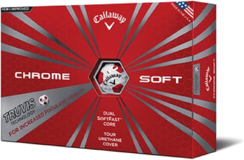 كرات الجولف الناعمة من Callaway Chrome، الجيل السابق، (درزة واحدة) in Saudi Arabia