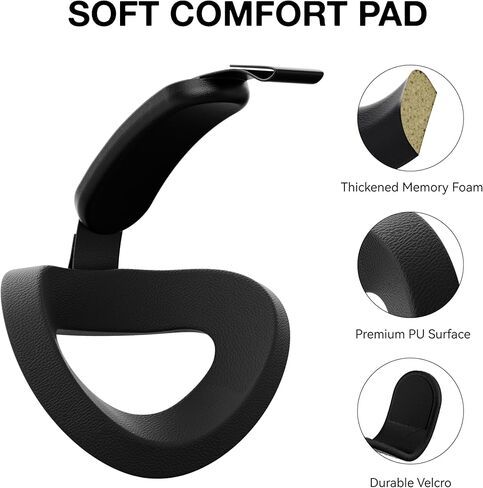Comfort Elite Head Strap for Meta Quest 3 Headset, Silicone Face Pad Cover and VR Shell Cover, Controller Grips Cover Accessories Set for Oculus Quest 3 in Saudi Arabia