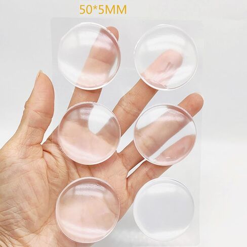 واقي حائط لسدادات الباب، درع جداري لمقبض الباب، 36 قطعة مصد باب قابل لإعادة الاستخدام مع لاصق ذاتي قوي، مصدات مطاطية، وسائد درع حائط شفافة، جل ممتص للصدمات، هادئ (مستدير صغير (0.63 بوصة)) in Kuwait