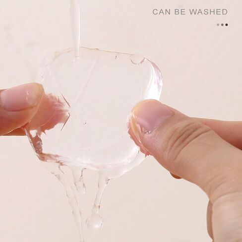 واقي حائط لسدادات الباب، درع جداري لمقبض الباب، 36 قطعة مصد باب قابل لإعادة الاستخدام مع لاصق ذاتي قوي، مصدات مطاطية، وسائد درع حائط شفافة، جل ممتص للصدمات، هادئ (مستدير صغير (0.63 بوصة)) in Kuwait