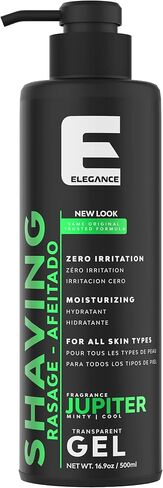 Elegance Transparent Shaving Gel Earth 16.9 Oz in Kuwait