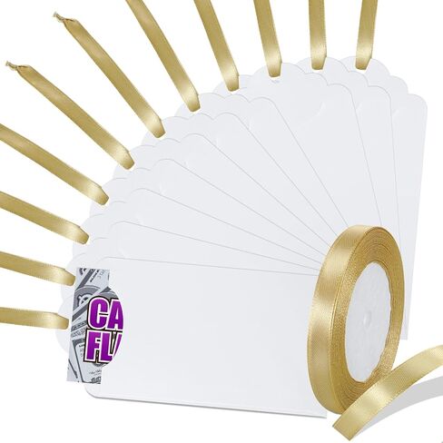 100 Pcs Lottery Tickets Holder White Lotto Tickets Holder Seed Packets Lottery Ticket Envelopes for Coin Stickers Christmas Wedding Birthday Party Supplies in Saudi Arabia