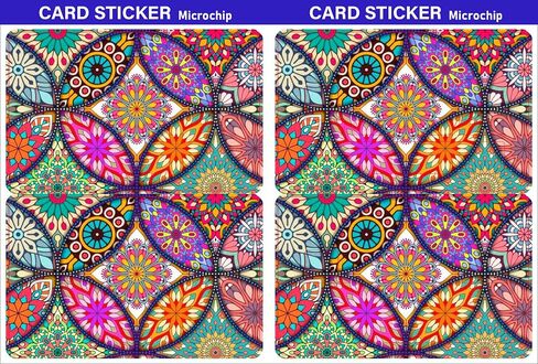 Small Chip Credit Card Stickers Slim Waterproof Anti-Wrinkling Removable Vinyl Decals Debit Card Skin Cover in Saudi Arabia