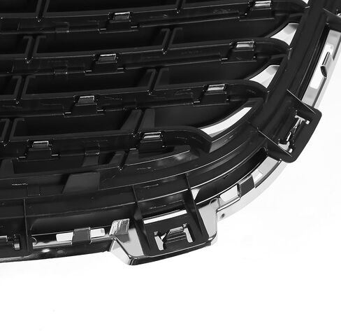 Front Upper Grille Fit for Chrysler Town & Country 2011-2016 Bumper Upper Hood Grill OE Style Replacement for CH1200350 (Chrome) in Kuwait