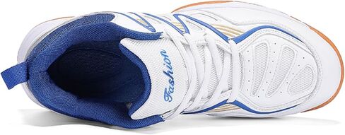 Feekwys Court Tennis Shoes for Men Pickleball with Arch Support Badminton Indoor Court Training Shoe Racketball Squash Volleyball Sneaker Shoes in Saudi Arabia