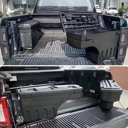 AOMSAZTO Truck Bed Storage Toolbox Fit for Toyota Tacoma 5.6ft 2016-2022 Right in Kuwait