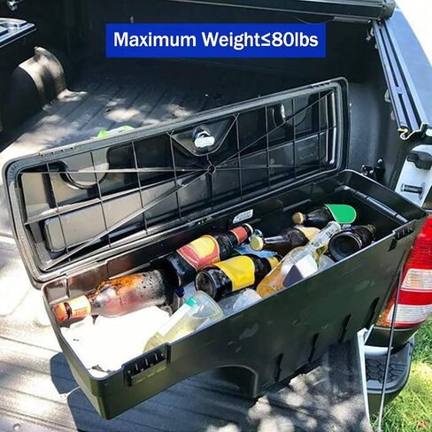 AOMSAZTO Truck Bed Storage Toolbox Fit for Toyota Tacoma 5.6ft 2016-2022 Right in Kuwait