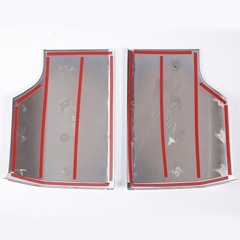 Car Accessories Fit for Toyota Tundra 2022 2023 ABS Exterior Rear Bumper Protector Corner Anti-Collision Corners Patch Trim (Chrome) 2PCS Set in Saudi Arabia