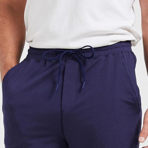 netdraw Men's Ultra Cozy Viscose Bamboo Sweatpants Cotton Lounge Casual Jogger Tapered Pants in Kuwait