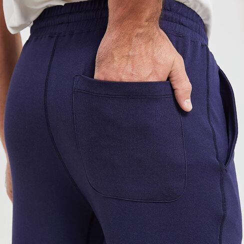 netdraw Men's Ultra Cozy Viscose Bamboo Sweatpants Cotton Lounge Casual Jogger Tapered Pants in Kuwait