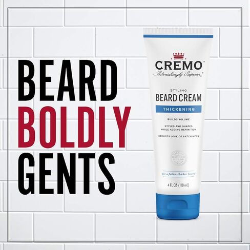 Cremo Thickening Beard Cream, 4 Fluid Ounce (pack Of 3) in Kuwait
