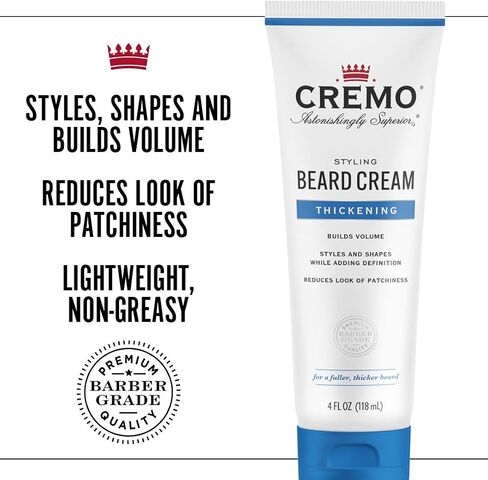 Cremo Thickening Beard Cream, 4 Fluid Ounce (pack Of 3) in Kuwait