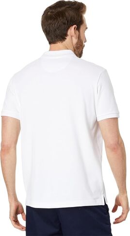 U.S. Polo Assn. Men's Color Block Vertical Graphic Pique Short Sleeve Polo Shirt in Saudi Arabia