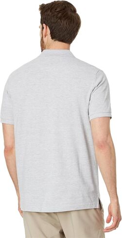 U.S. Polo Assn. Men's Color Block Vertical Graphic Pique Short Sleeve Polo Shirt in Saudi Arabia