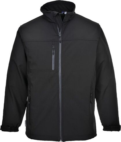 Portwest UTK50NARXL Regular Fit 3L Softshell Jacket, X-Large, Navy in Saudi Arabia