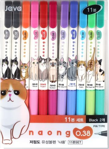 JVPEN Ballpoint Pen Office Supplies series (0.38mm Jet3Ball M_4Assorted) in Saudi Arabia