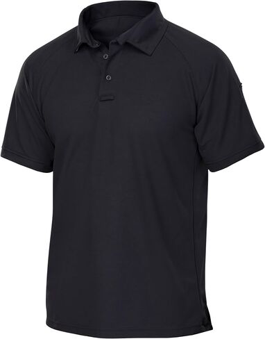Vertx Men's Coldblack Short Sleeve Polo Shirt, Long Body in Kuwait
