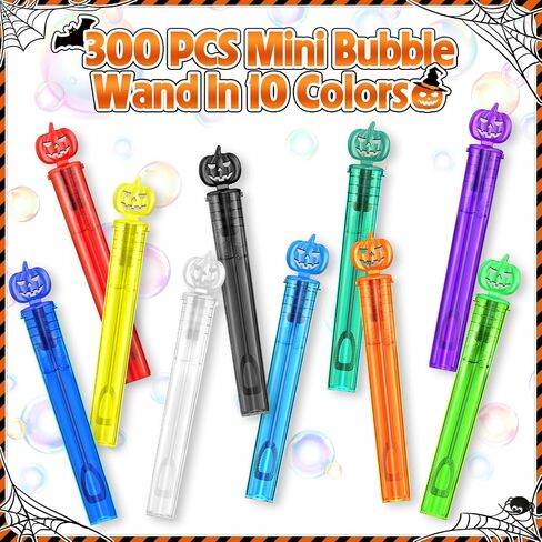 SpringFlower 36 Pcs Halloween Bubble Wands, Halloween Party Favors for Kids in Kuwait