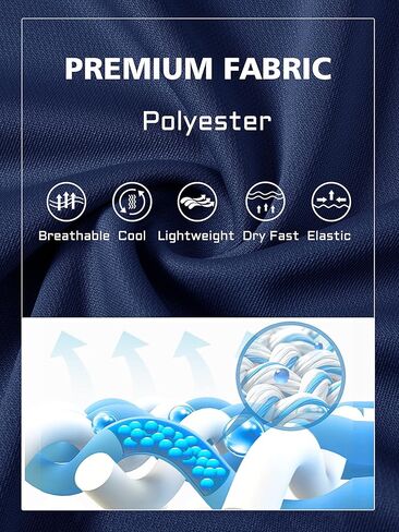 MAGCOMSEN Men's Polo Shirts 3 Buttons Casual Work T Shirts Quick Dry Short Sleeve Golf Shirt Pique Jersey Outdoor Performance in Kuwait