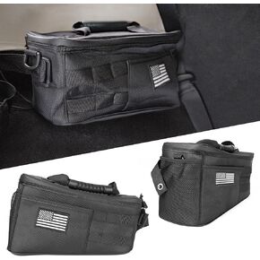 Wrangler Storage Bag Wheel Well Side Storage Bag Trunk Storage Organizers Bag Compatible with for Jeep Wrangler JK & Unlimited 2007-2017 4 Door