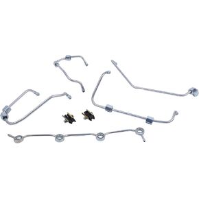 Fuel Injector Pipe Set 3974604 3974605 3974606 Compatible with Bobcat Skid Steer Loader 645 743 KUBOTA D1402