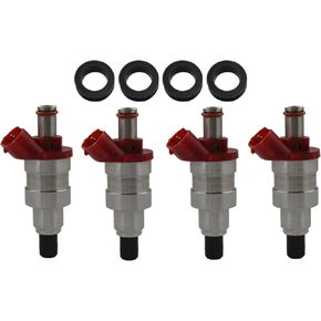 munirater 4Pcs Fuel Injector Replacement for 1989-1993 Mazda B2600 MPV 2.6L OEM G609-13-250 A46-00