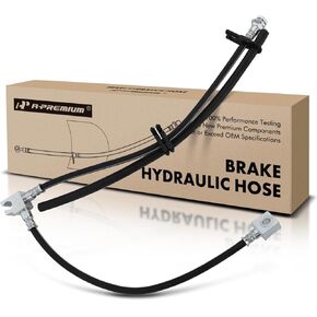 A-Premium Rear Driver Side Brake Hydraulic Hose Compatible with Select Ford Models - E150, E250, E250 Econoline, E350 Super Duty, E450 Super Duty, E350 Club Wagon, E350 Econoline Club Wagon