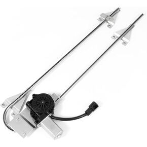 Power Window Regulator with Motor Compatible with Peterbilt 357, 1987-1996/Peterbilt 378, 1987-1988/Peterbilt 379, 2003-2005, Front Left Driver Side #Replace 741-5401 ‎HLK2281 R21-6011