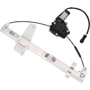 Front Passenger Side Power Window Regulator with Motor Compatible with Jeep Grand Cherokee WJ Series 2000-2004, Only Fit The Car Manufactured After 3/9/2000, Replace OE 741-557