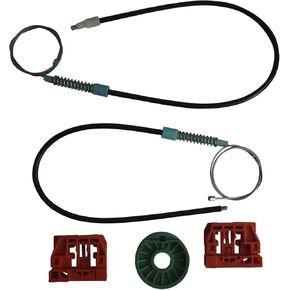 BWR5237FBA Window Regulator Repair Set Front Left or Right Door 84934200 84934000 Compatible with Maserati Quattroporte 2004-2011