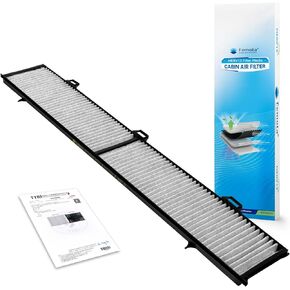 Tested MERV 13 Cabin Air Filter with Activated Carbon, CF10727 for BMW 128i,135i,135is, 325i, 325xi, 328i, 328i xDrive, 328xi, 330i, 330xi, 335D, 335i, 335i xDrive, 335is, 335xi, X1
