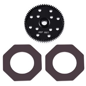 Steel 66T 72T 81T 84T Spur Gear 48P RC Main Gears for 1/10 Associated T4 B4 T5 B5 Eleament Endero RTR (81T 48P)