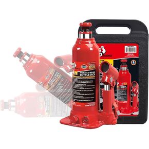 BIG RED AT91003BU-1 Torin Welded Hydraulic Car Bottle Jack for Auto Repair and House Lift, 10 Ton (20,000 LBs) Capacity, Blue
