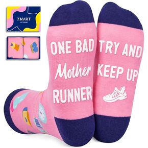 Runner Gifts For Women Female - Running Gifts Women, Running Gifts For Her, Funny Running Socks, Runner Socks For Women Female