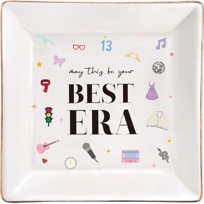 Music Theme Ring Dish,Music Merch for Eras,Music Fans Ceramic Jewelry Tray Friendship Birthday Gift,Jewelry Tray Ring dish - Music gift for Girls Women Jewelry Dish for Rings