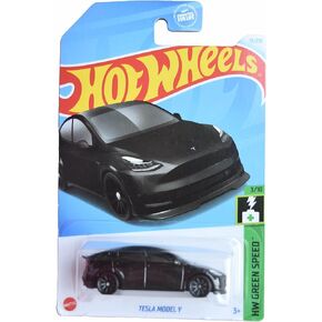 Hot Wheels Tesla Model y, HW Green Speed 3/10 [Black] 15/250