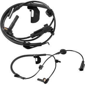 SPEEDWOW 2Pcs ABS Wheel Speed Sensor Front Left/Right Compatible with 2008 2009 2010 2011 2012 2013 2014 Dodge Avenger Journey Chrysler 200 Sebring ALS2408 695-319 ALS2410 695-318