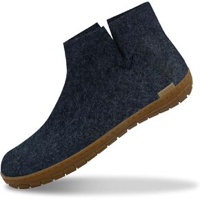 Glerups Unisex-Adult Wool Boot Rubber Outsole