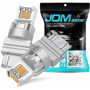 JDM ASTAR High Performance Super Bright 1:1 Design 3020 Chips 3056 3156 3057 3157 4057 4157 Amber LED Bulbs