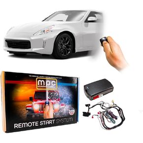 MPC Complete Factory Remote Activated Remote Start Kit Compatible with 2009-2017 Nissan 370Z - Push-to-Start - with T-Harness