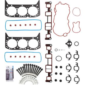 CPWK196 Head Gasket Set Bolt Kit Fits: 96-06 Chevrolet GMC Isuzu 4.3L OHV 12v Cu. 182 VORTEC