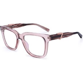 Dollger Square Frame Clear Lens Glasses Prescription Retro FashionEyeglasses for Men Women