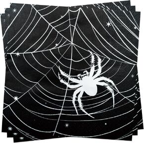 Trick or Treat Paper Napkins for Halloween 13inch Party Disposable Napkins 80 Pieces Dinner Napkins