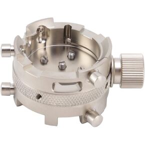 DAUERHAFT Watch Repairing Movement, Stainless Steel Stable Metal Watch Movement Holder for Home